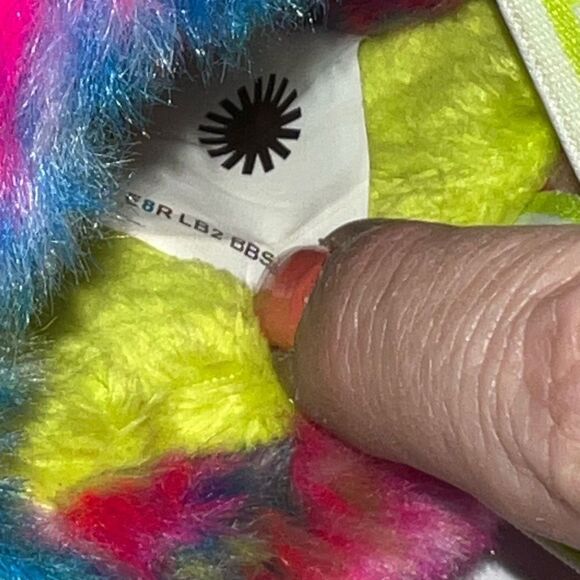 Ugg Fluff Yeah Pixelate Multicolor Slipper - Picture 9 of 9